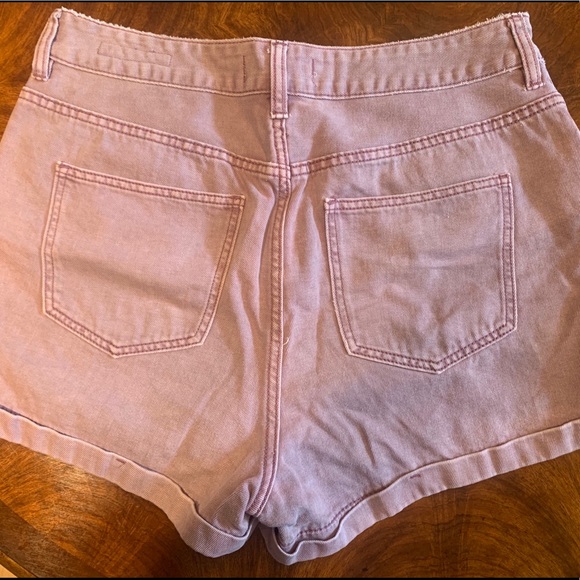Pacsun High Waisted Jean Shorts - Picture 3 of 3